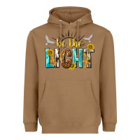 Toasted Coconut be the light Heavyweight Hoodie - NancyCooperArtShop