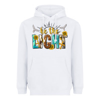 White be the light Heavyweight Hoodie - NancyCooperArtShop