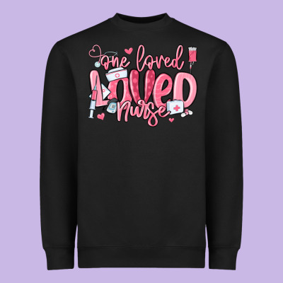 Heavyweight Sweatshirt one loved nurse valentine's day