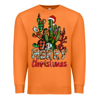 Carrot merry christmas cactus western Premium Sweatshirt - BarkalooDesign