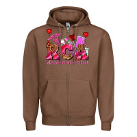Chestnut valentines day rca resident care assistant Zipper Hoodie - AdoDesignShop