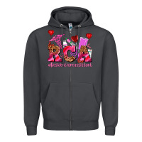 Smoke valentines day rca resident care assistant Zipper Hoodie - AdoDesignShop