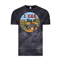 Cloud Black i can dig it armadillo Vintage Tee - BarkalooDesign