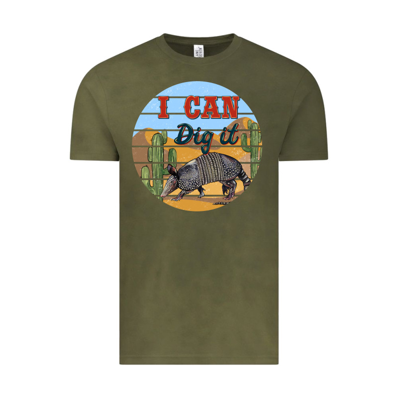I Can Dig It Armadillo Vintage Tee by BarkalooDesign | Teevron
