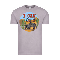 Vintage Zinc i can dig it armadillo Vintage Tee - BarkalooDesign
