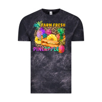 Cloud Black farm fresh pineapple Vintage Tee - Zillion Design Studio
