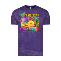 Cloud Purple farm fresh pineapple Vintage Tee - Zillion Design Studio