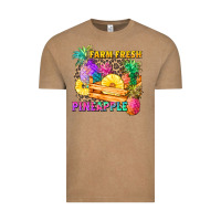 Vintage Coffee farm fresh pineapple Vintage Tee - Zillion Design Studio