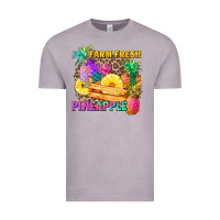 Vintage Zinc farm fresh pineapple Vintage Tee - Zillion Design Studio