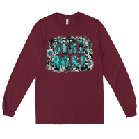 Burgundy girl boss Long Sleeve Tee - SublimationCraftShop