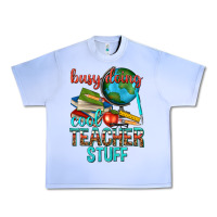 Grape Ice busy doing cool teacher stuff Urban Heavy Tee - texasbilliewilder