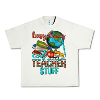 Pistachio busy doing cool teacher stuff Urban Heavy Tee - texasbilliewilder
