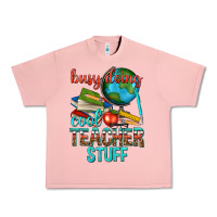 Salmon busy doing cool teacher stuff Urban Heavy Tee - texasbilliewilder