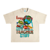 Sandshell busy doing cool teacher stuff Urban Heavy Tee - texasbilliewilder