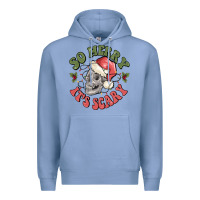 Colony Blue so merry it's scary Premium Hoodie - MaliasSmallBusiness