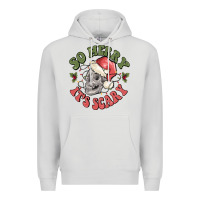 Dove Grey so merry it's scary Premium Hoodie - MaliasSmallBusiness