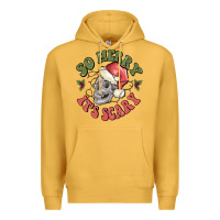 Mustard so merry it's scary Premium Hoodie - MaliasSmallBusiness