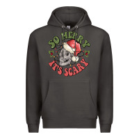 Smoke so merry it's scary Premium Hoodie - MaliasSmallBusiness