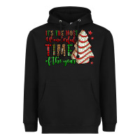 Black it's the most wonderful time of the year christmas tree cake Heavyweight Hoodie - Jasminsmagicworld