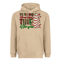 Mushroom it's the most wonderful time of the year christmas tree cake Heavyweight Hoodie - Jasminsmagicworld