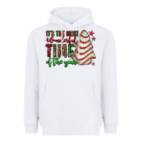 White it's the most wonderful time of the year christmas tree cake Heavyweight Hoodie - Jasminsmagicworld
