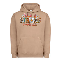 Pigment Burro Western She Is Strong Urban Hoodie - LillyAllenDesigns