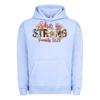 Pigment Grape Ice Western She Is Strong Urban Hoodie - LillyAllenDesigns