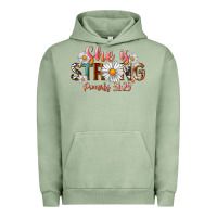 Pigment Oil Green Western She Is Strong Urban Hoodie - LillyAllenDesigns