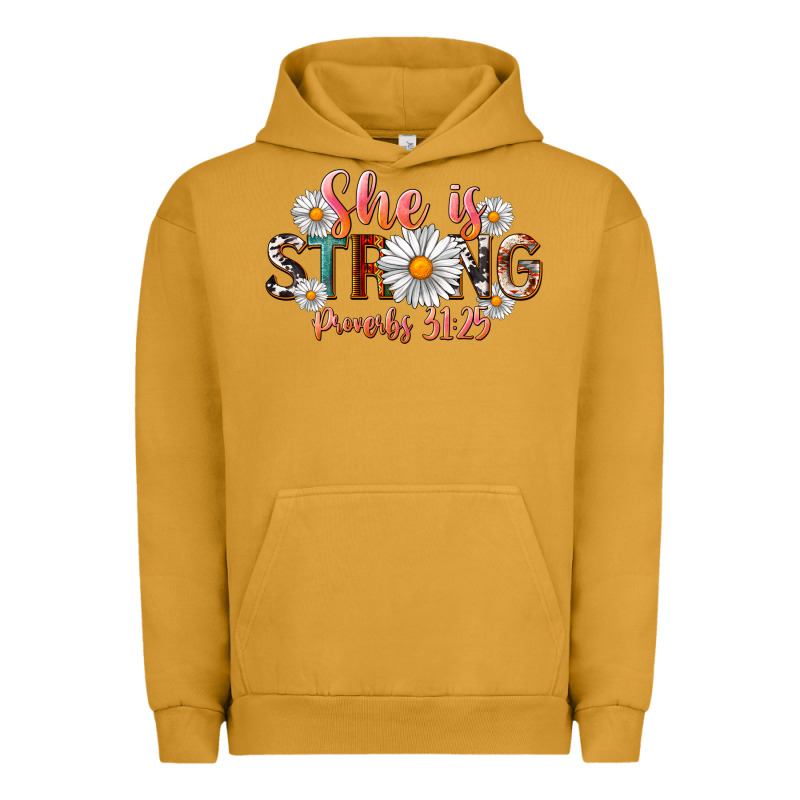 Western She Is Strong Urban Hoodie by LillyAllenDesigns | Teevron