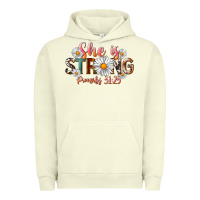 Pigment Pistachio Western She Is Strong Urban Hoodie - LillyAllenDesigns