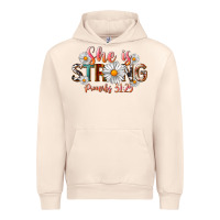 Sandshell Western She Is Strong Urban Hoodie - LillyAllenDesigns