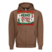 Chestnut merry christmas y'all tumbler Zipper Hoodie - BundleAndBundleShop