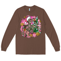 Chestnut pink coffee gifts christmas skeleton coffee Long Sleeve Tee - AdoDesignShop