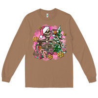 Toasted Coconut pink coffee gifts christmas skeleton coffee Long Sleeve Tee - AdoDesignShop