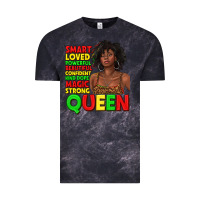 Cloud Black black queen quotes juneteenth Vintage Tee - texasbilliewilder