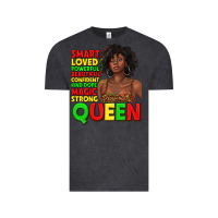 Vintage Black black queen quotes juneteenth Vintage Tee - texasbilliewilder
