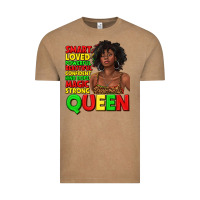 Vintage Coffee black queen quotes juneteenth Vintage Tee - texasbilliewilder