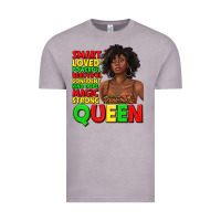 Vintage Zinc black queen quotes juneteenth Vintage Tee - texasbilliewilder