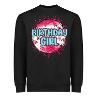 Black birthday girl Heavyweight Sweatshirt - MaliasSmallBusiness