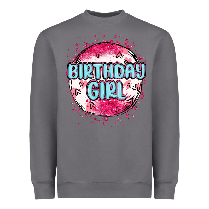 Birthday Girl Heavyweight Sweatshirt by MaliasSmallBusiness | Teevron