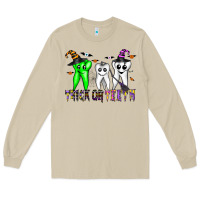 Mushroom trick or teeth Long Sleeve Tee - CowhideDigitalArt