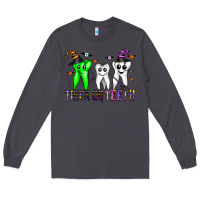 Smoke trick or teeth Long Sleeve Tee - CowhideDigitalArt