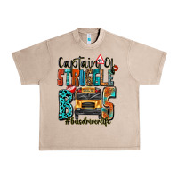 French Oak captain of struggle bus busdriver life Urban Heavy Tee - texasbilliewilder