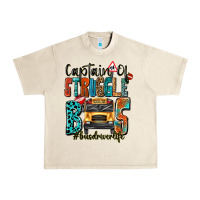 Captain Of Struggle Bus Busdriver Life Urban Heavy Tee | Teevron