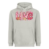 Moon Dust love pink christmas tree cake Heavyweight Hoodie - Jasminsmagicworld