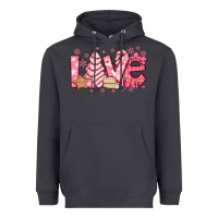 Smoke love pink christmas tree cake Heavyweight Hoodie - Jasminsmagicworld