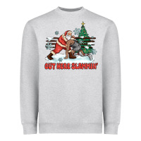 Heather Grey out here slammin' Heavyweight Sweatshirt - MaliasSmallBusiness