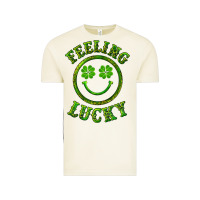 Vintage Arctic feeling lucky with leopard Vintage Tee - RanaPortraitStore