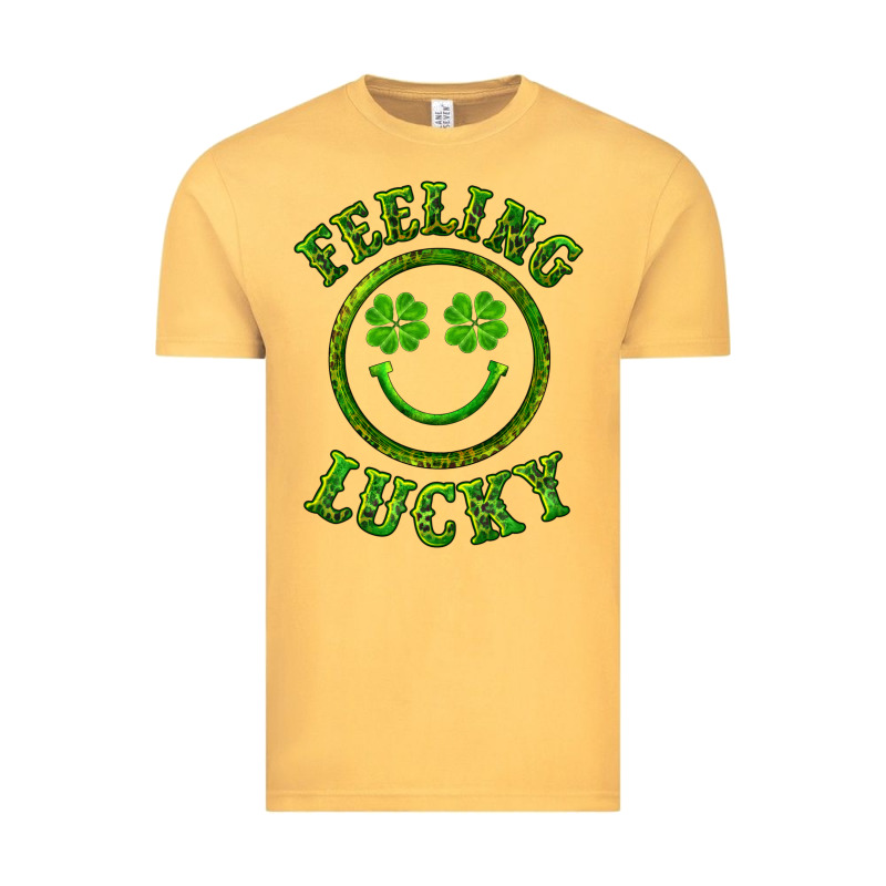 Feeling Lucky With Leopard Vintage Tee by RanaPortraitStore | Teevron