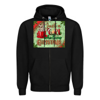 Black just a girl who loves christmas mousepad Zipper Hoodie - BundleAndBundleShop